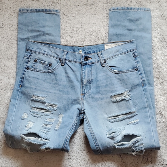 rag & bone Denim - Rag & Bone The Dre 27 Thrasher washed distressed